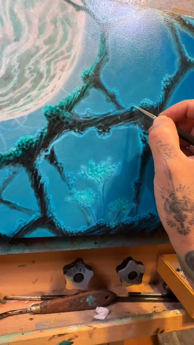 Art is way to say something that words cannot… a visual language we’re all developing over time to tell our…